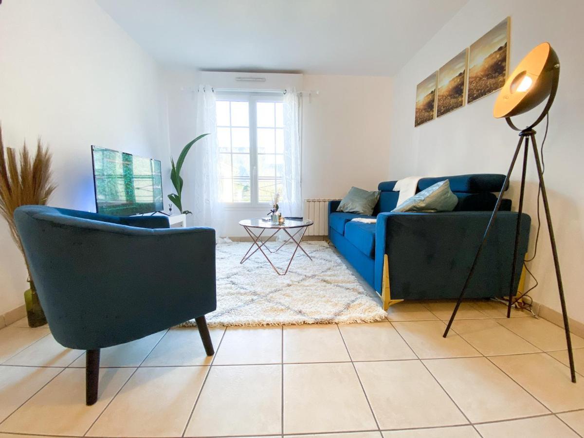 Blue Pearl - Parking - Gare Rer A 5 Min Apartment Corbeil-Essonnes Bagian luar foto